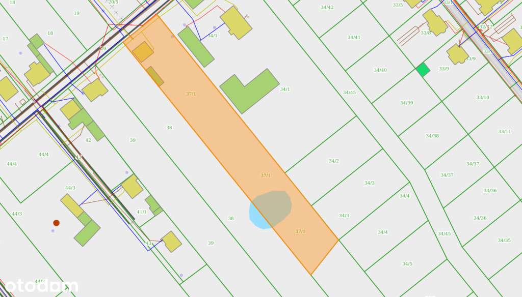 Działka pod zabudowę 4 domów jednorodzinnych - Pełny obrazek: 4/6