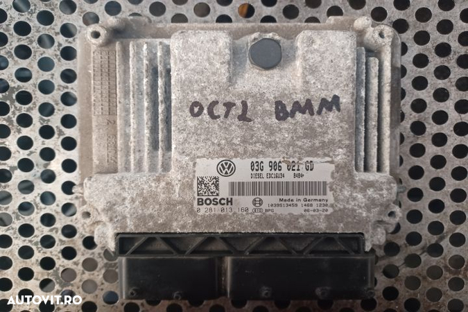 CALCULATOR MOTOR ECU BMM 03G906021GD Skoda Octavia 2  [din 2004 pana  2008] seria - 1