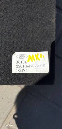 Podłoga wykładzina bagażnika Ford Fiesta MK6 3D 2S61 A47022 BE - 4