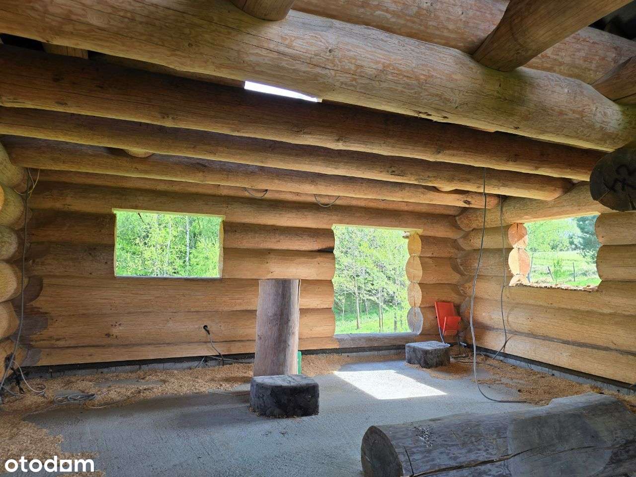 Nowy dom z bala 200m, od 30a-270a, las - Pełny obrazek: 4/10