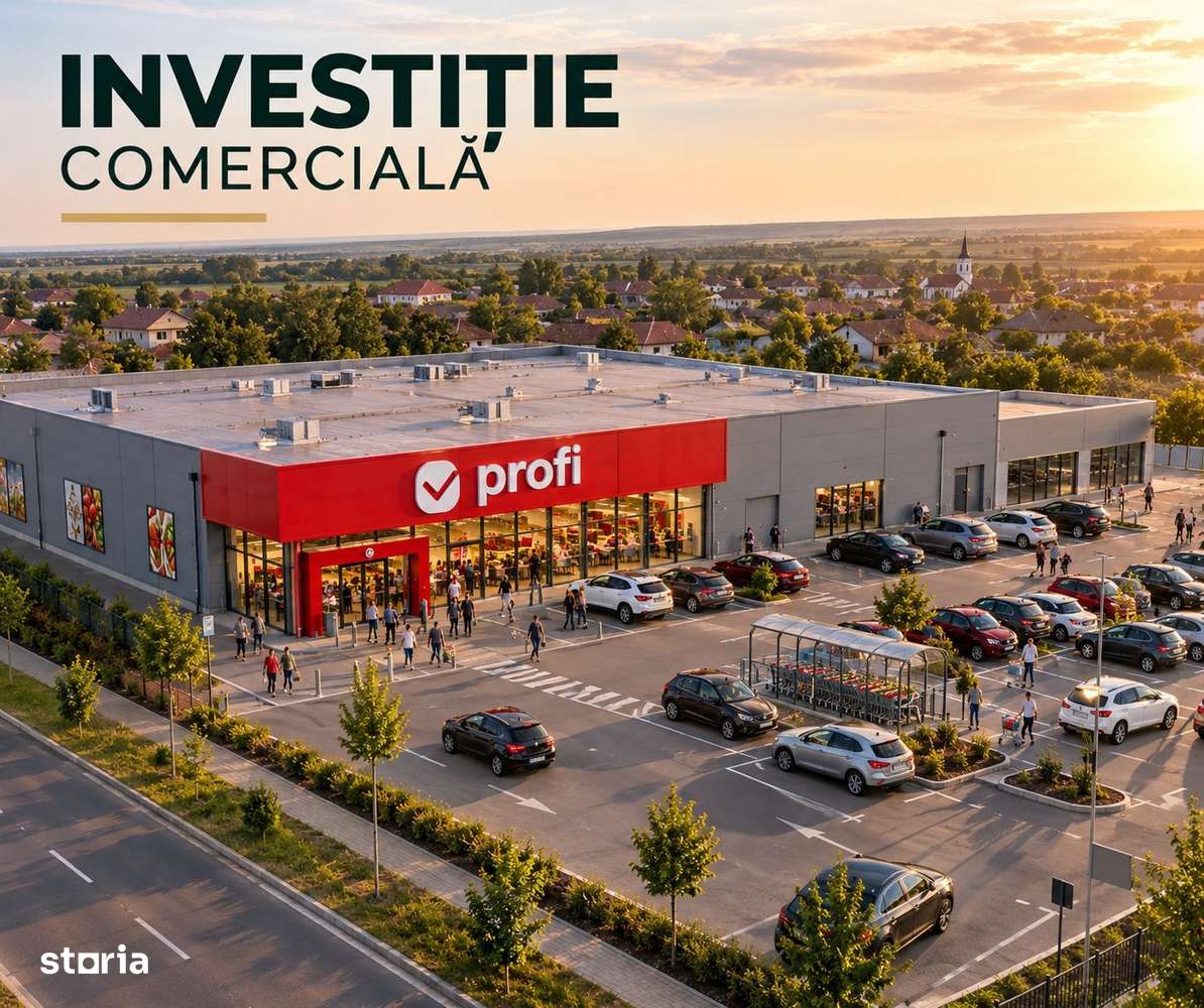Centru comercial închiriat | Profi | yield stabil 7%+-2