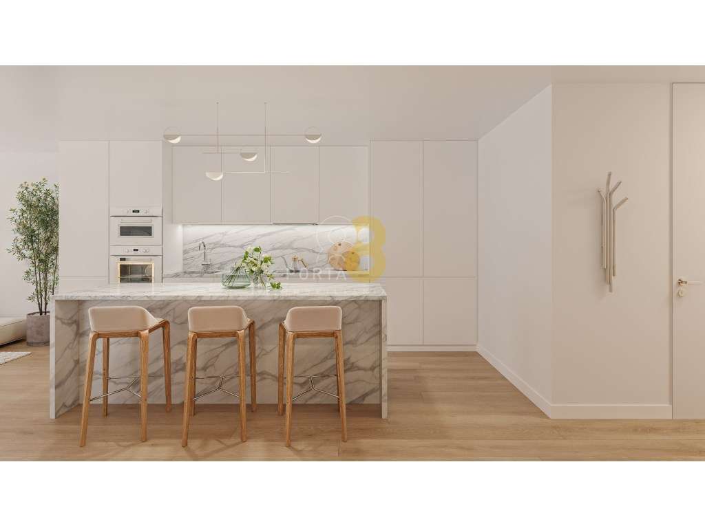 Apartamento T4 com terraço, 3 lugares de estacionamento e arrumos, ...-19