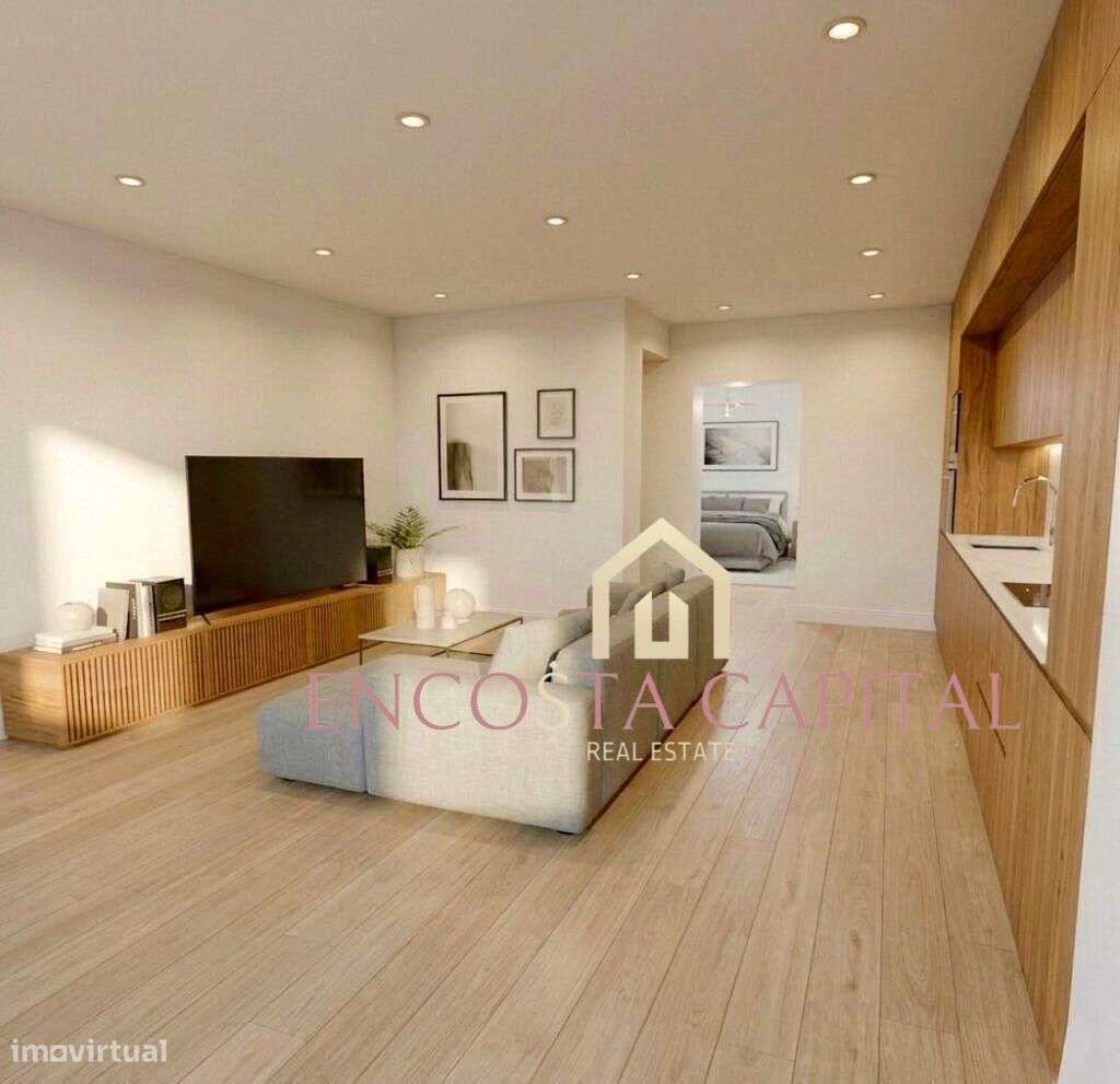 Apartamento T1 Condomínio fechado com piscina-3