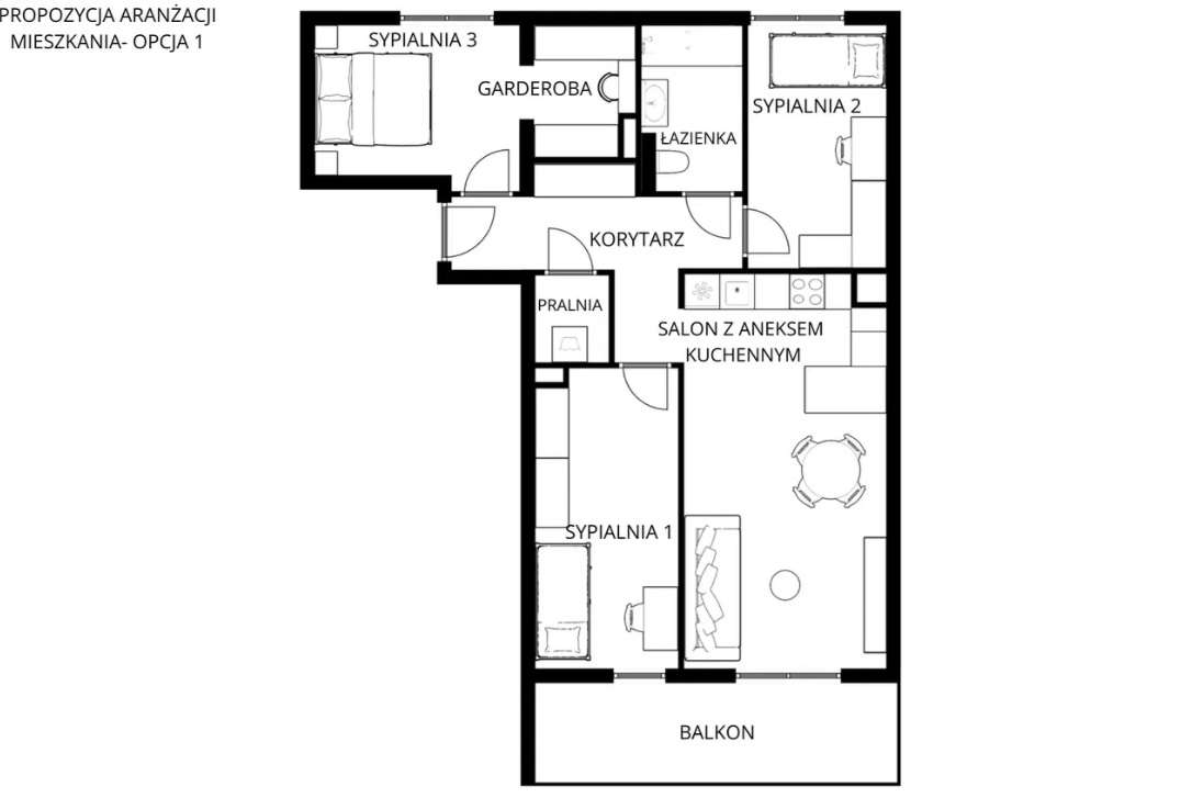 Apartament MARZEŃ z DUŻĄ loggią idealny dla RODZINY-13