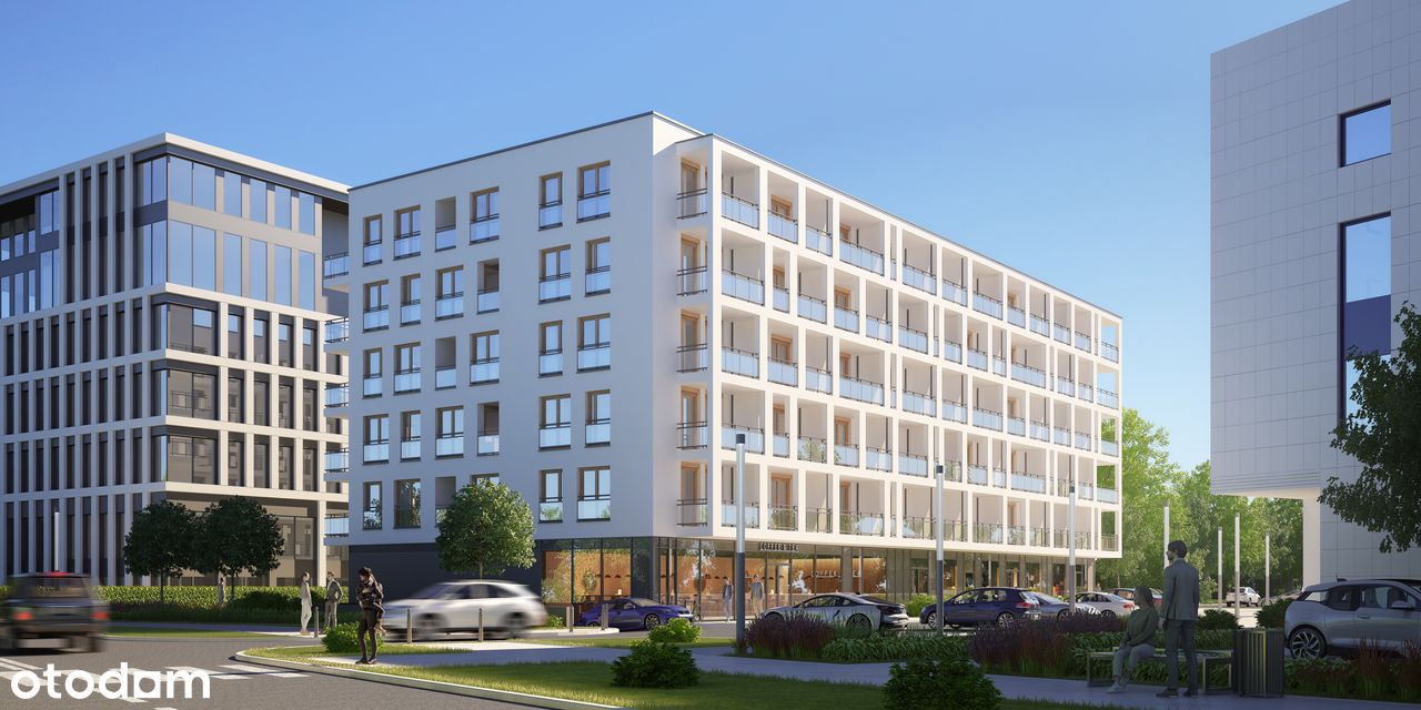 2-pokojowe mieszkanie 39m2 + balkon 6,62m2