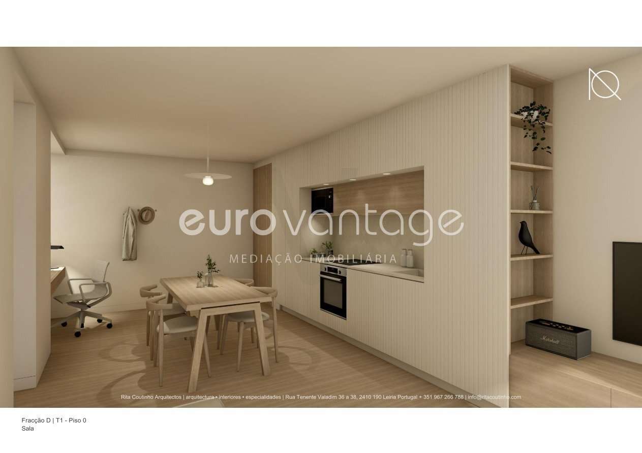 Apartamento T1 Santa Clara/Leiria/Nova Construção-5