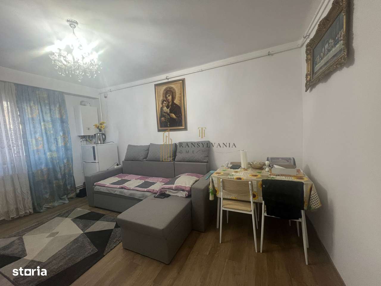 Garsonieră cochetă | 26 mp | Mobilată & utilată |-4