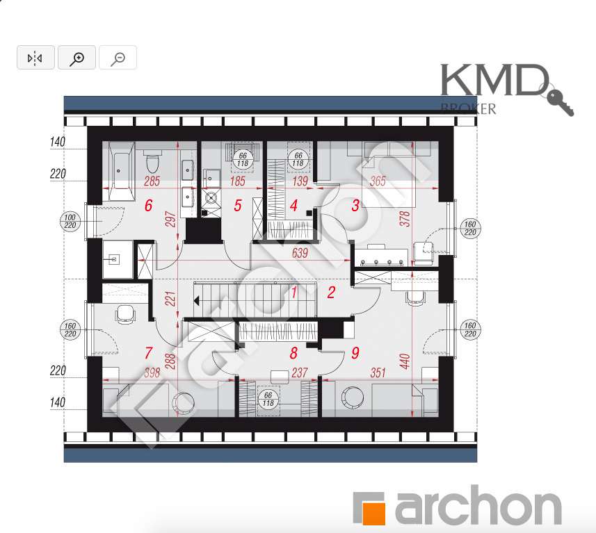 Dom wolnostojący w Niedrzwicy Dużej, działka 11.2a - Pełny obrazek: 5/18