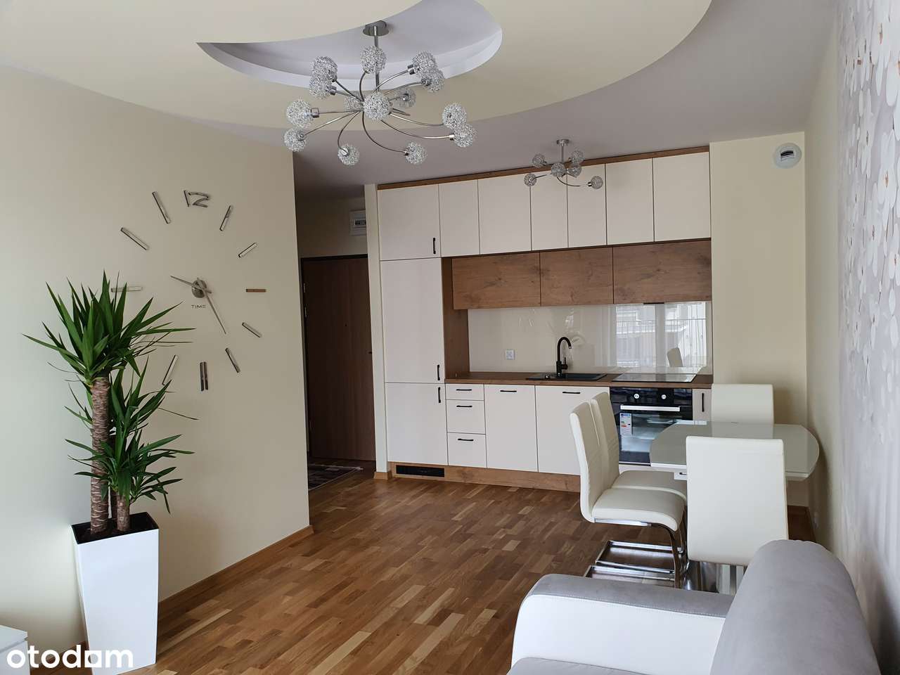 Nowoczesne 2-pokojowe mieszkanie z balkonem w Krakowie z klimatyzacją - Pełny obrazek: 3/11