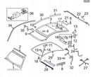 LISTWA USZCZELKA PROFILOWA PRZEDNIA PORSCHE 911 (996) 98-06 99656245900 - 2