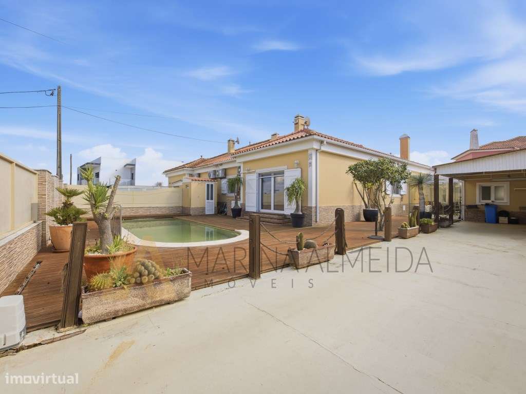 Moradia Térrea T3 geminada com aproveitamento de sótão, piscina, es...-22