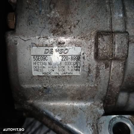 Compresor clima Toyota Yaris | 1.0 B | 1999 - 2005 | 5SE09C | 447220-8992 - 4