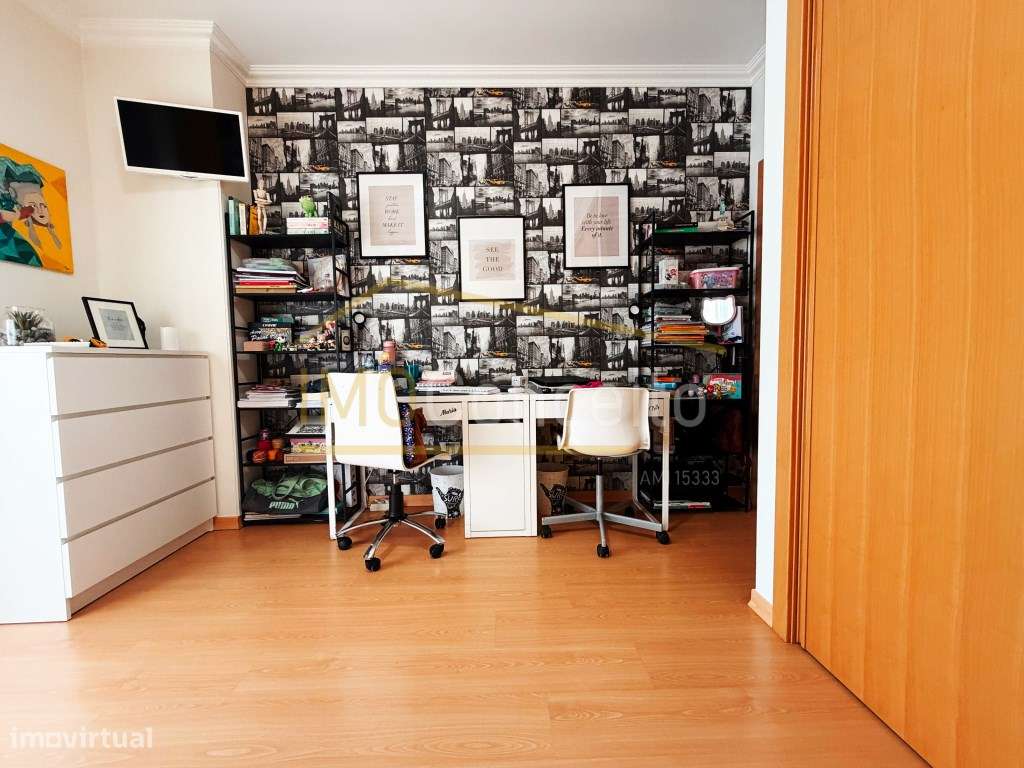 Apartamento T3/ sótão/garagem fechada em Torres Novas-23
