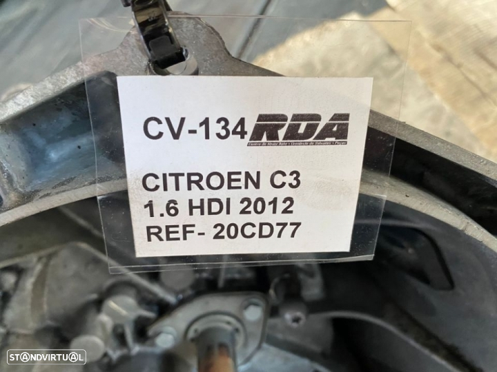 CV 134 Caixa De Velocidades Citroën C3 1.6 Hdi de 2012 Ref- 20CD77 - 5