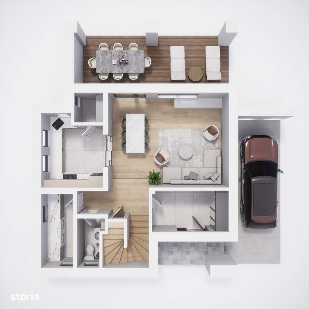 Ocazie - Aiton | Casa 148 mp, 4 camere | Teren 800 mp | 0% Comision - Imagine principală: 4/9