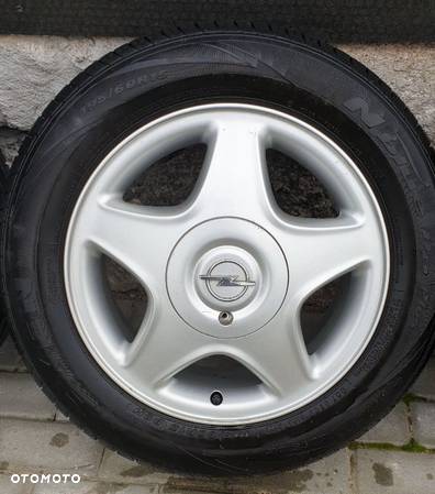 KOŁA OPEL CORSA ASTRA MERIVA ZAFIRA 4X100 ET49 OPONY NEXEN 195/60 R15 - 7