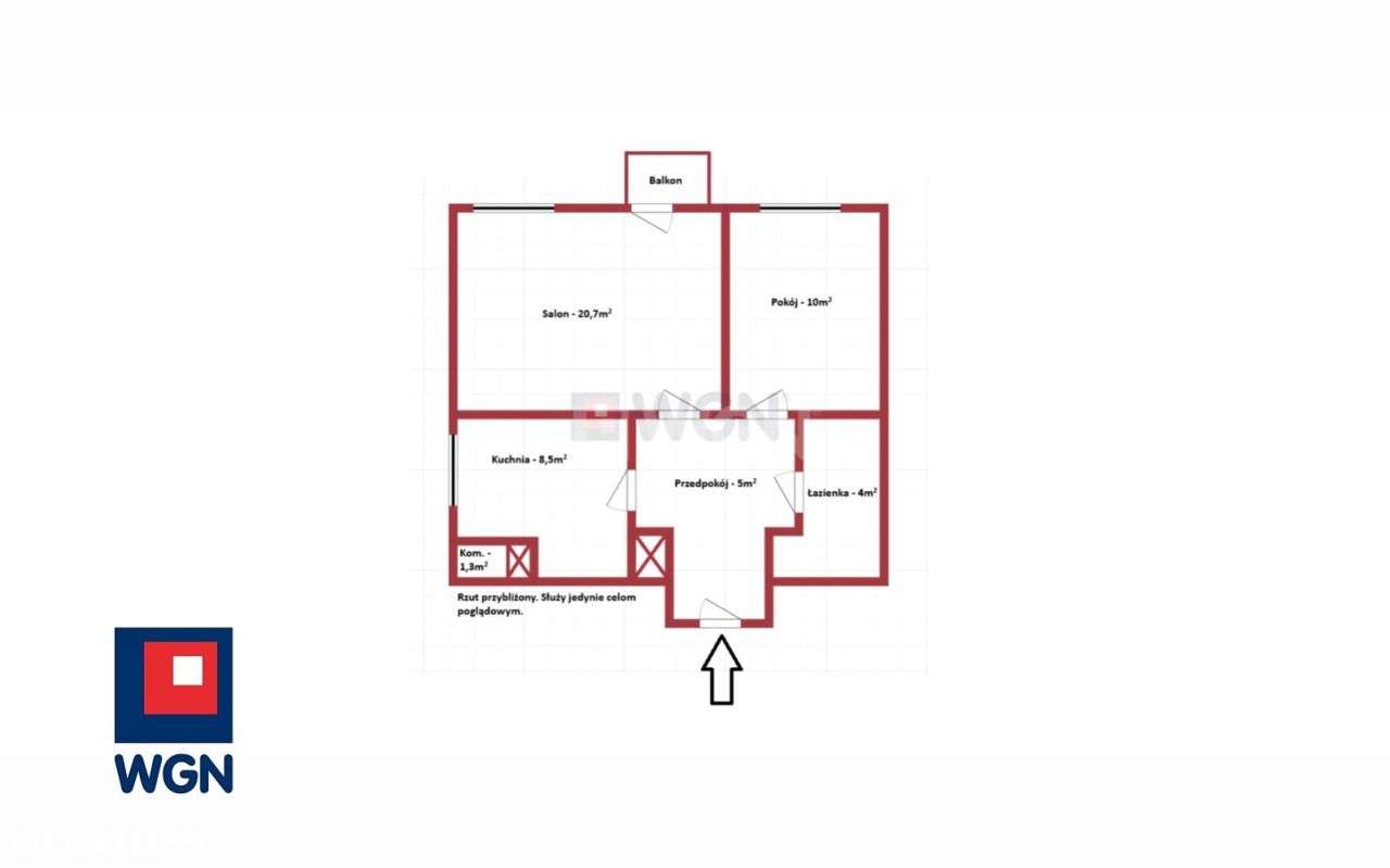 M-3 z balkonem przy UŚ i NOSPR | ul. Uniwersytecka | winda-19
