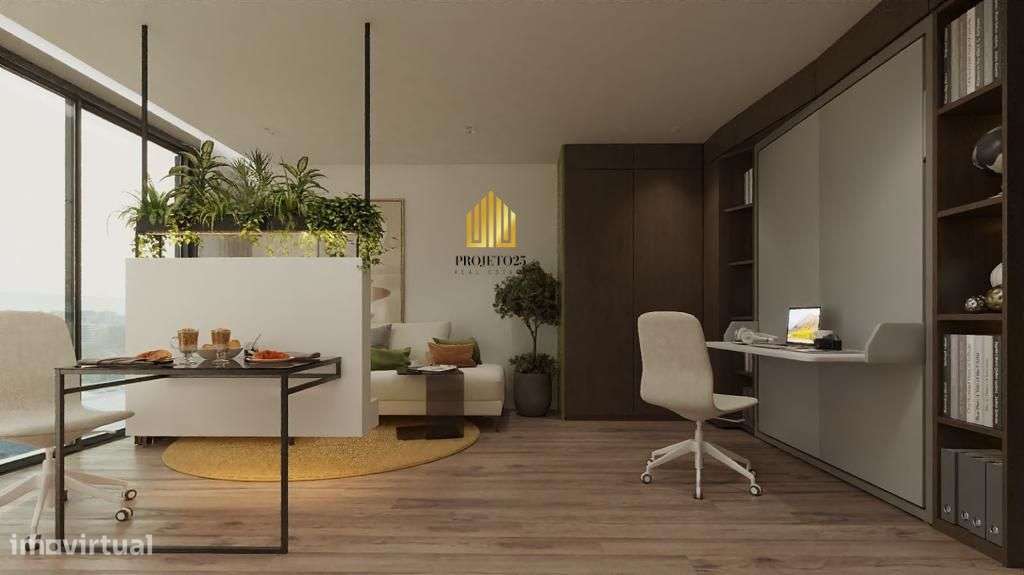 Apartamentos T0 Novos (T1) com Garagem, em Zona de Elevado Prestígio! - Grande imagem: 4/12