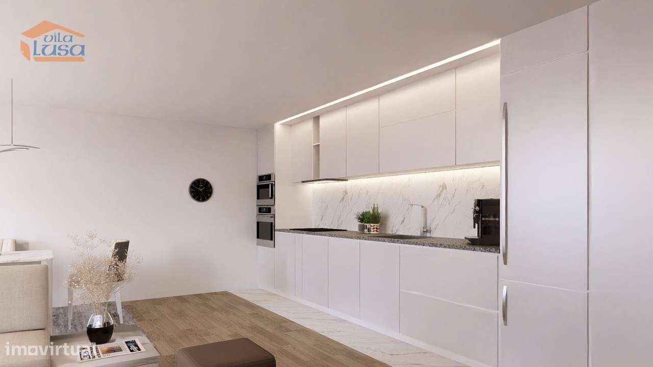 T1+1 Portimão Novo com varanda de 17 m2 e garagem - Grande imagem: 3/19