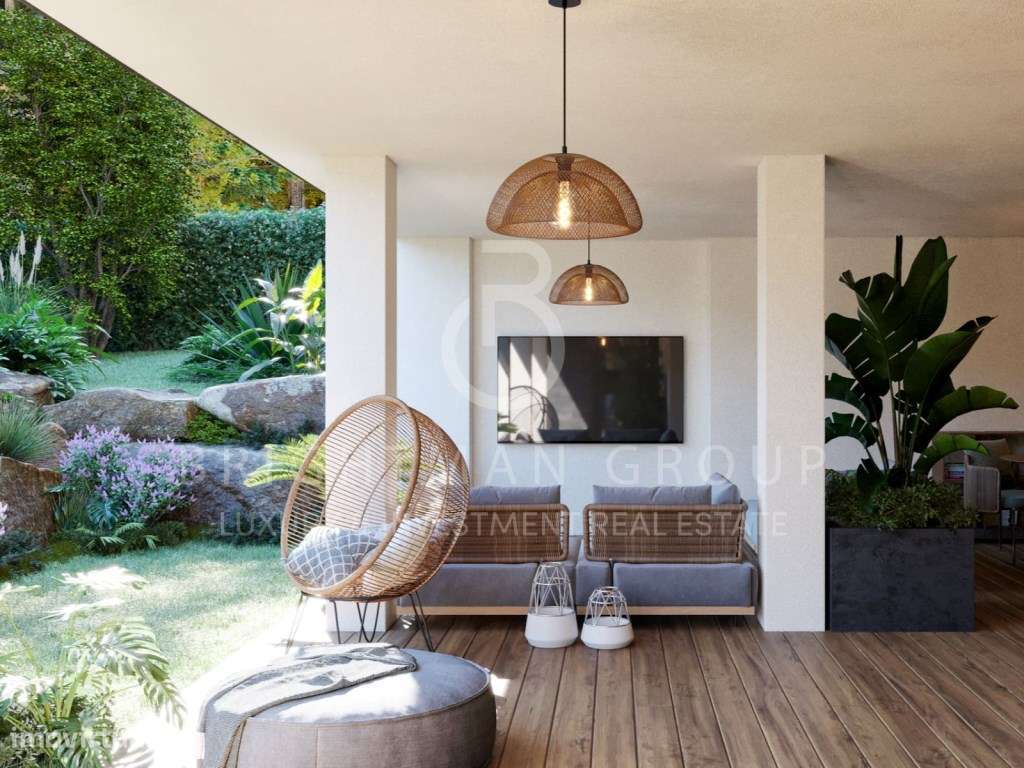 Penthouse Duplex T4 na Parede-13