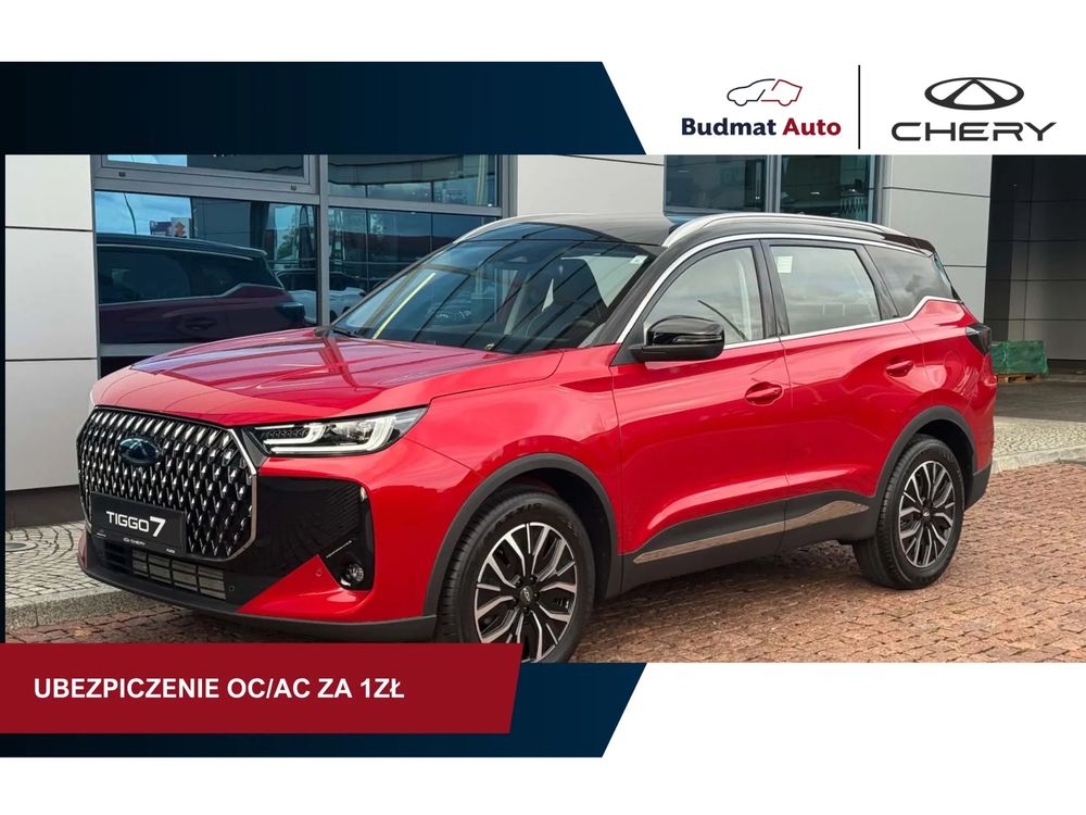 Chery Tiggo 7, 2025, Promocyjna cena, Ubezpieczenie OC/AC za 1zł