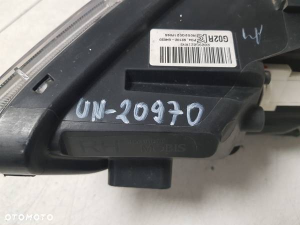 LAMPA PRAWA PRZEDNIA PRZÓD SOCZEWKA KOMPLETNA HYUNDAI I30 3 III 17-20 92102-G4020 ORYGINAŁ IDEALNA - 11