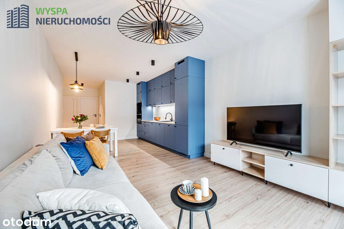 Dwustronne nowe mieszkanie z dwoma balkonami