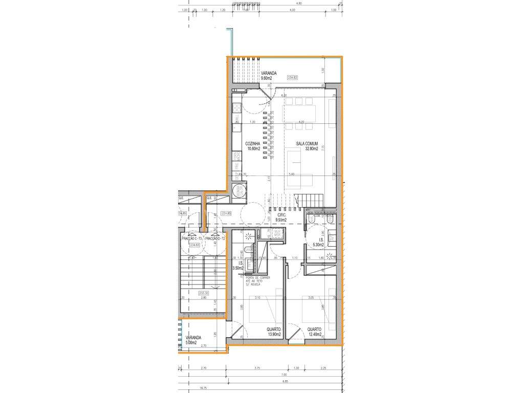 Apartamento T2 Duplex
