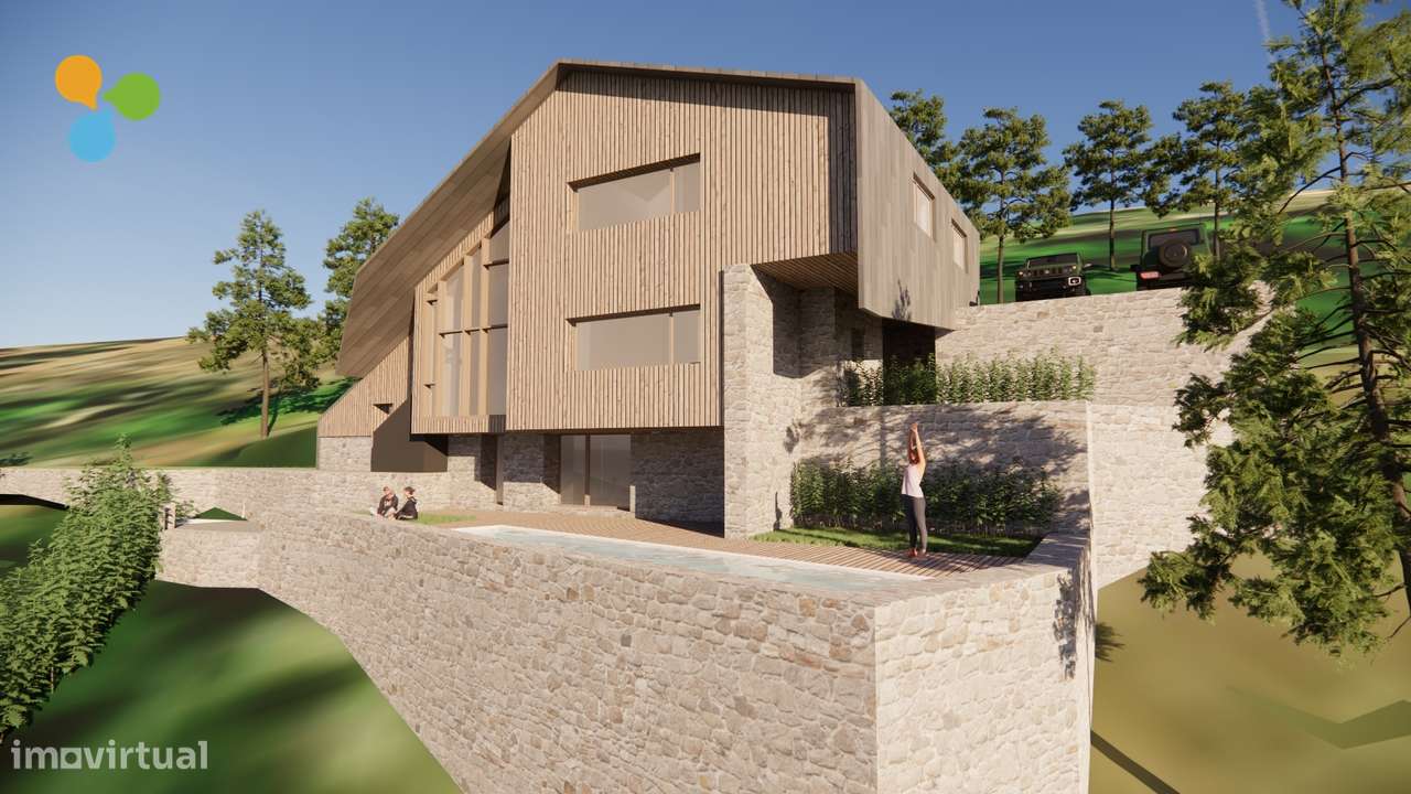 Moradia Devoluta – Projeto Aprovado na Serra da Estrela - Grande imagem: 3/20