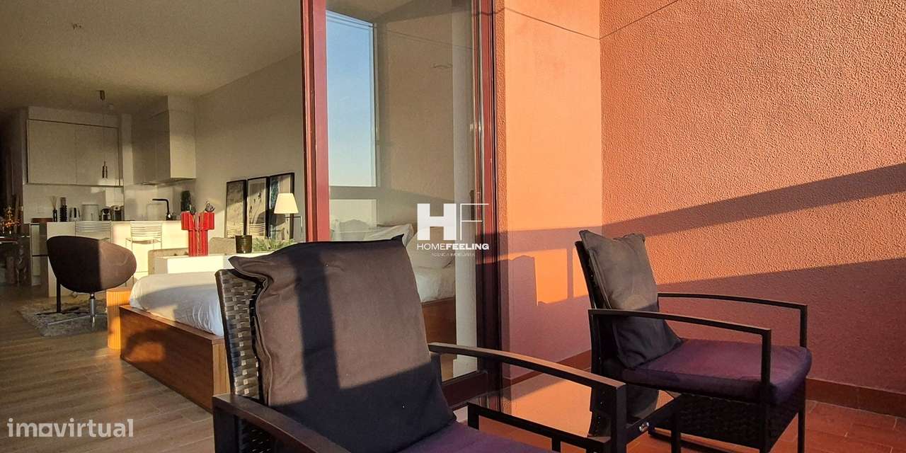 Praia São João da Caparica T0 c/ consumos incluídos, vista mar varanda-27