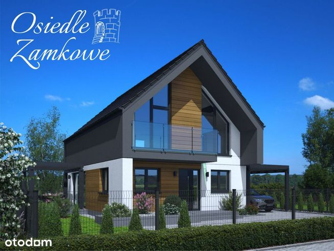 Dobczyce nowy komfortowy dom wolnostojący 112 m2