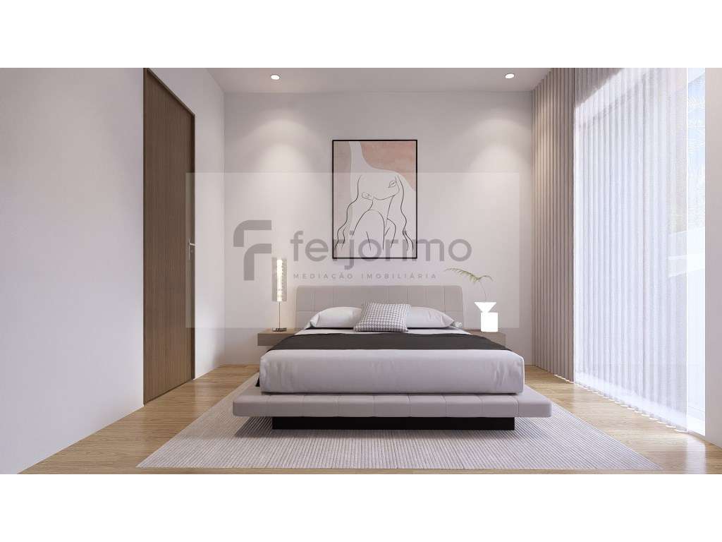 Lote 3- 2º Andar Moradia Tipo T2 com moveis de cozinha, roupeiros f...-14