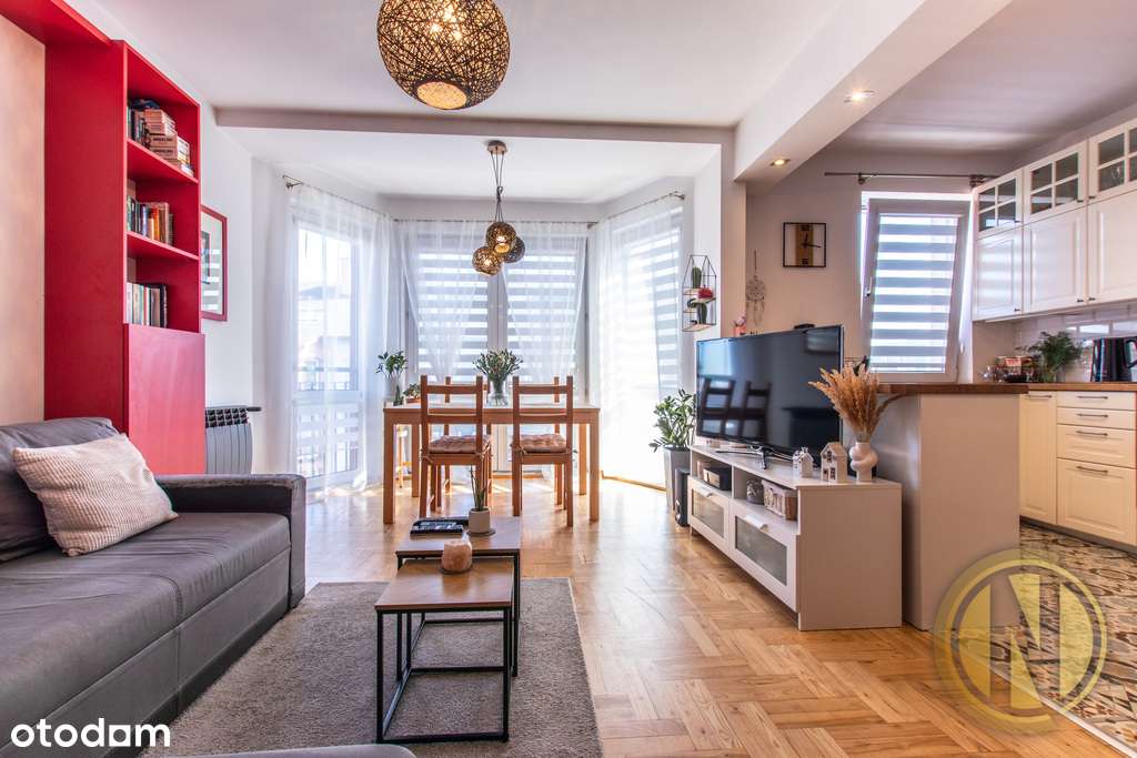 Dwupoziomowe 4 pokoje, Krowodrza, 78,5 m², 3 pięto – pohled 3