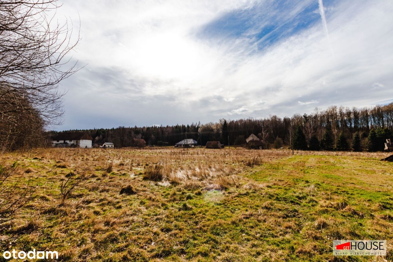 Działka budowlana-1223m2- otoczona piękną zielenią