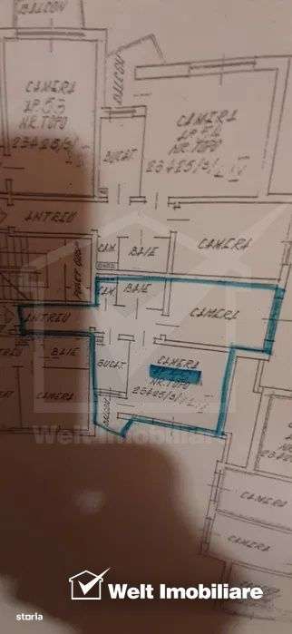 Apartament 2 Camere – Manastur, Zona Minerva - Imagine principală: 3/3
