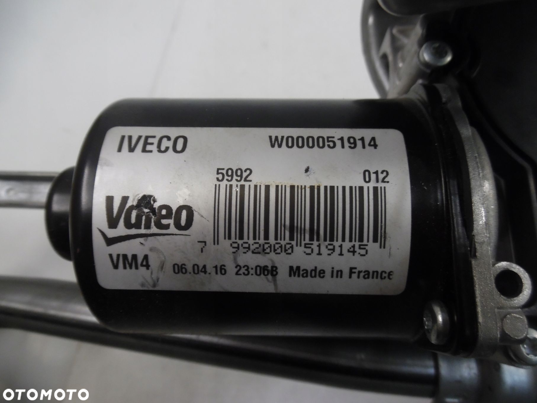 IVECO DAILY 14- MECHANIZM WYCIERACZEK 5801463566 - 3