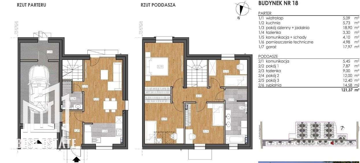 Szeregówki, Bliźniaki Klepacze Super Lokalizacja - Pełny obrazek: 4/6