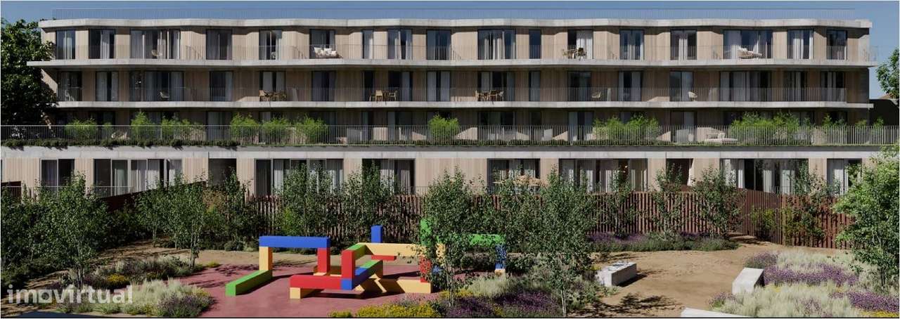 T3 Novo No Empreendimento Boss Gardens Em Paranhos Porto Com Patio I