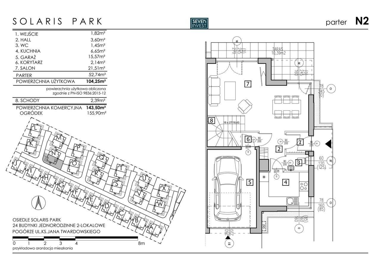 4-pokojowy dom 143m2 + ogródek Bezpośrednio - Pełny obrazek: 2/8