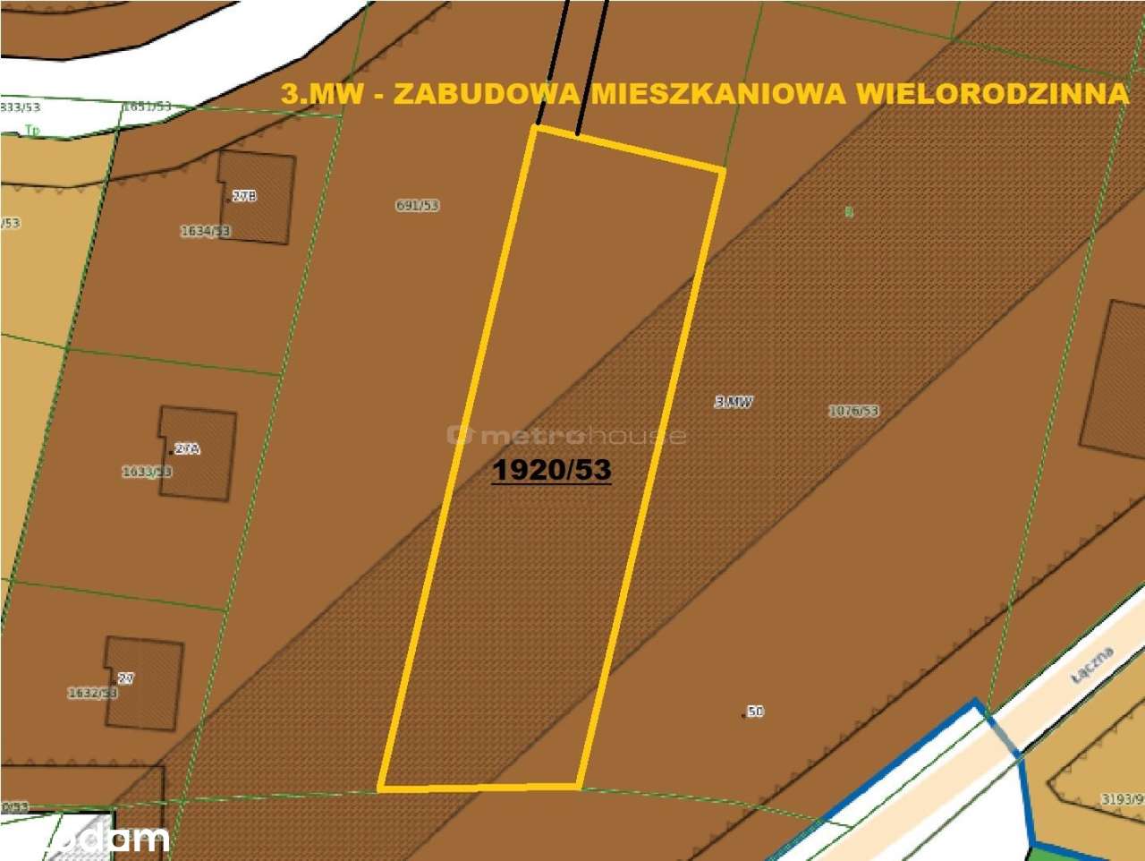2019 m² pod Zabudowę Wielorodzinną - BLISKO ZALEWU - Pełny obrazek: 2/6