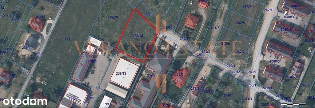 TEREN INWESTYCYJNY | MPZP | 1776M2 | UL. KRĘTA - Pełny obrazek: 3/6