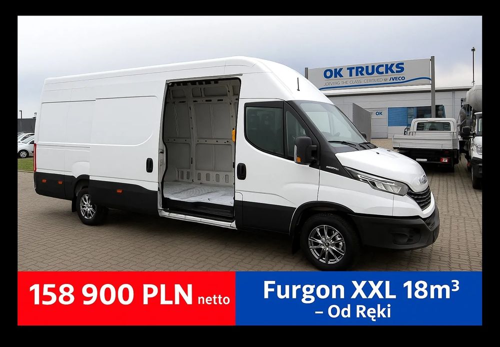 Iveco Daily 35S18V Furgon XXL 18m3 - Od Ręki!