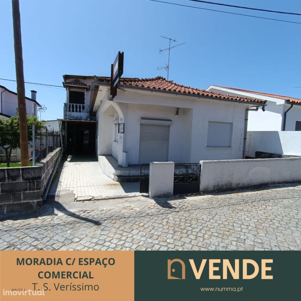 Moradia com espaço comercial | Tamel S. Veríssimo