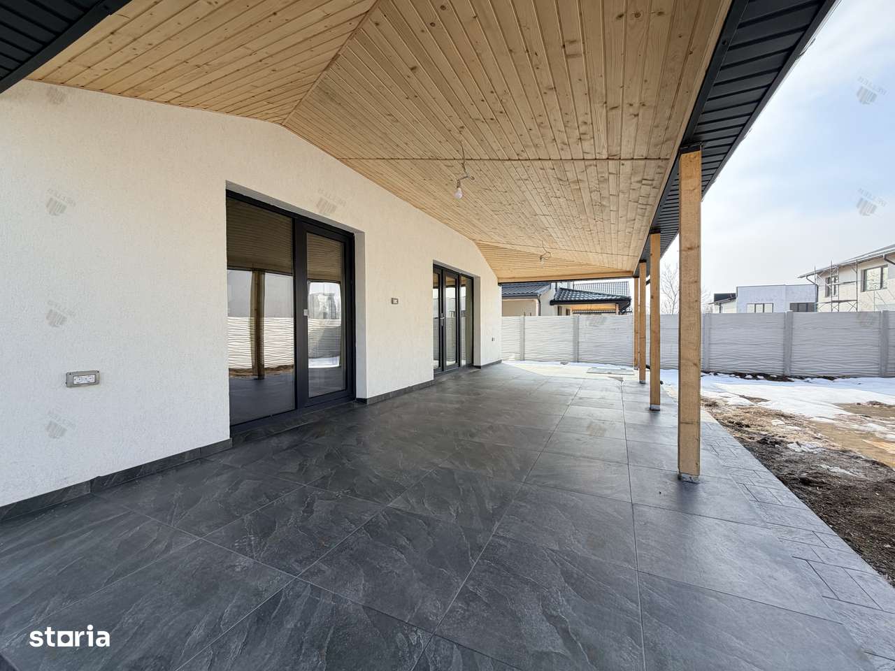 Casă modernă nouă de vânzare, 5 camere - curte 476 mp - Berceni Ilfov-3