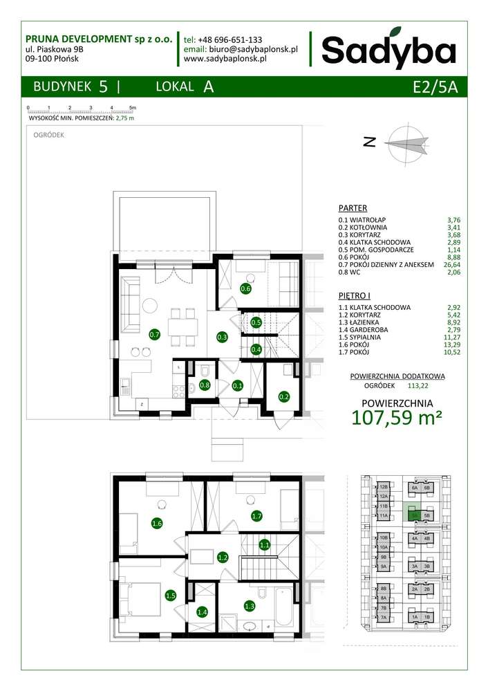 Osiedle Sadyba | dom 5-pok. | E2/5A - Pełny obrazek: 2/9