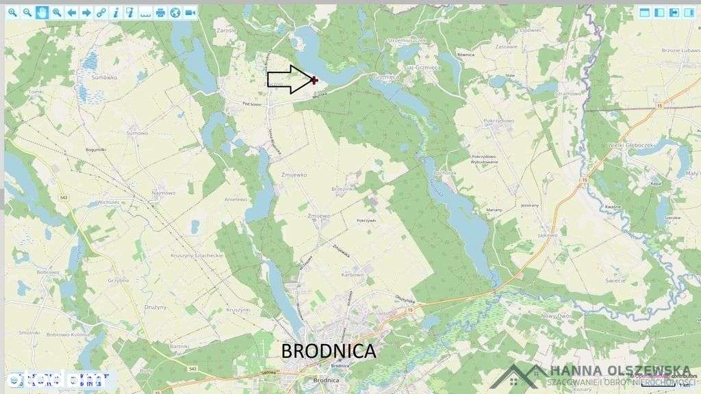 Dom 150 M od jeziora Zbiczno!-19