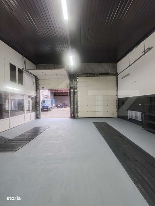 Hala cu  2 canale, 100 mp, spatiu birouri, Burdujeni - Imagine principală: 2/4