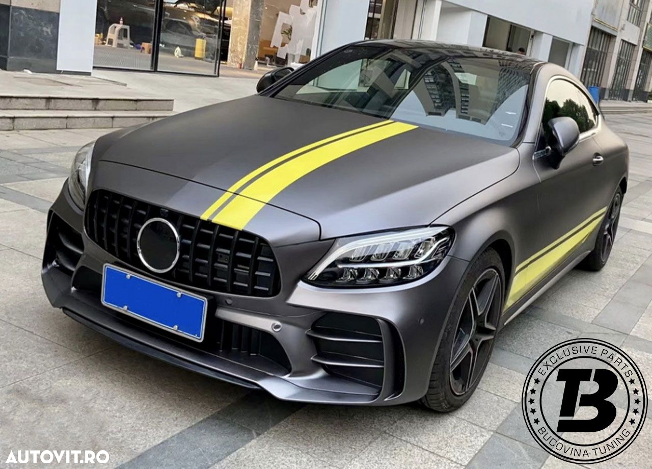 Bara Fata compatibila cu Mercedes C Class W205 GT-R Design - 8