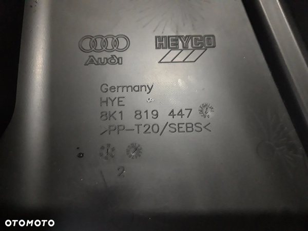 Audi A5 8T podszybie komplet 8K1819447 8K1819403 - 5