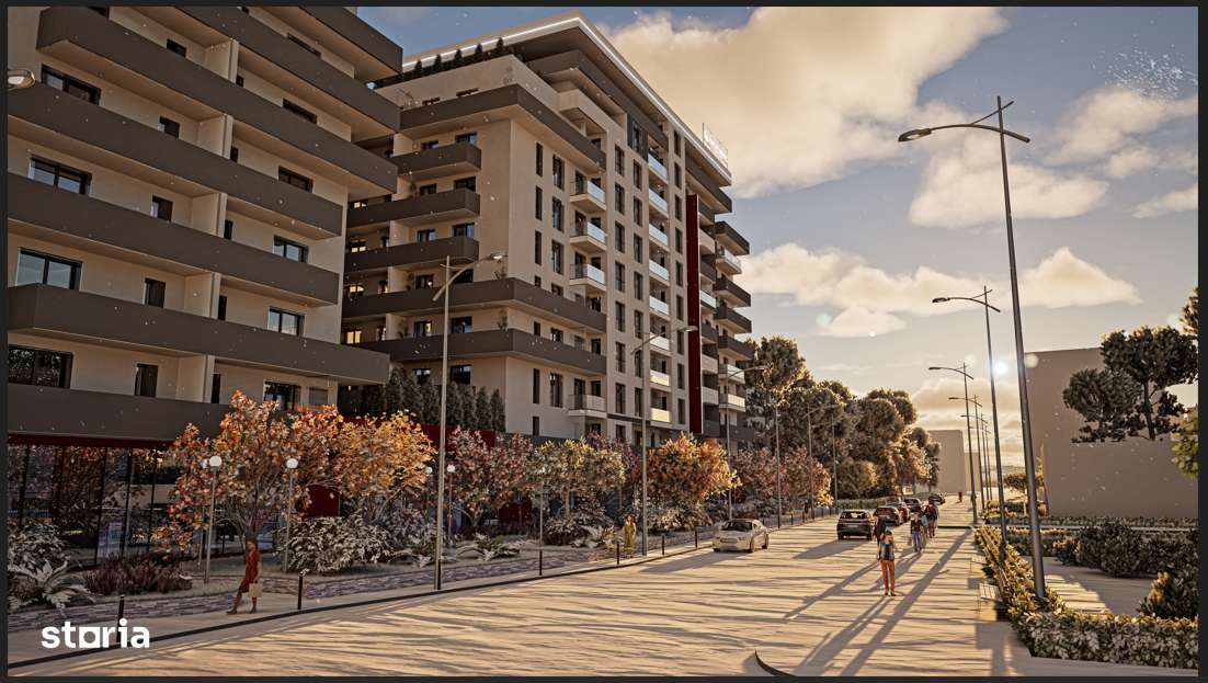 Apartament cu 2 camere, compartimentare moderna, Confort Urban-2